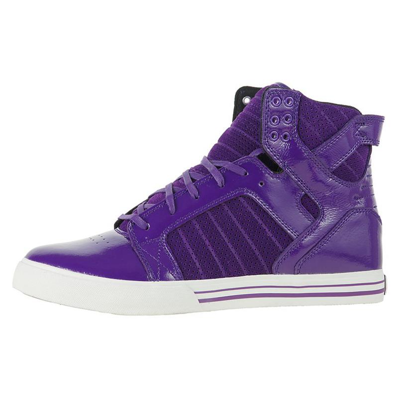 Supra SKYTOP Sneaker High Damen Lila Lagerverkauf RNIQD5013